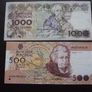 Portugal: 5 Notes: 1000e+500e+100e+50e+20e (1964-1989) Image 2
