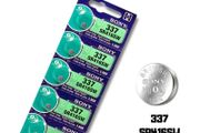 Sony 337 SR416SW Watch Batteries 1.55V 5 Pack