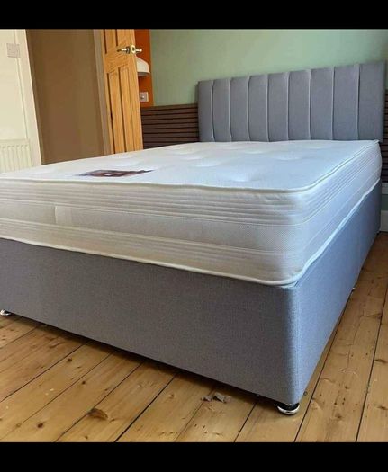 Brand New Double and King Size Divan beds. New Tufted MATTRESSES and storage drawers available