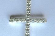 925 Sterling Silver Cross Pendant NEW