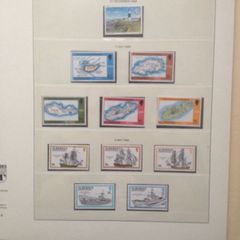Alderney 1983-2001 Mint Never Hinged Stamp Collection in Lindner Album