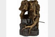 Boho Style Indoor Water Fountain  - great for summer to keep the room cool