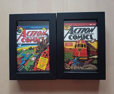 Action Comics Superman Cover Print Standing Picture Frames 12x17cm