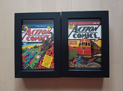 Action Comics Superman Cover Print Standing Picture Frames 12x17cm