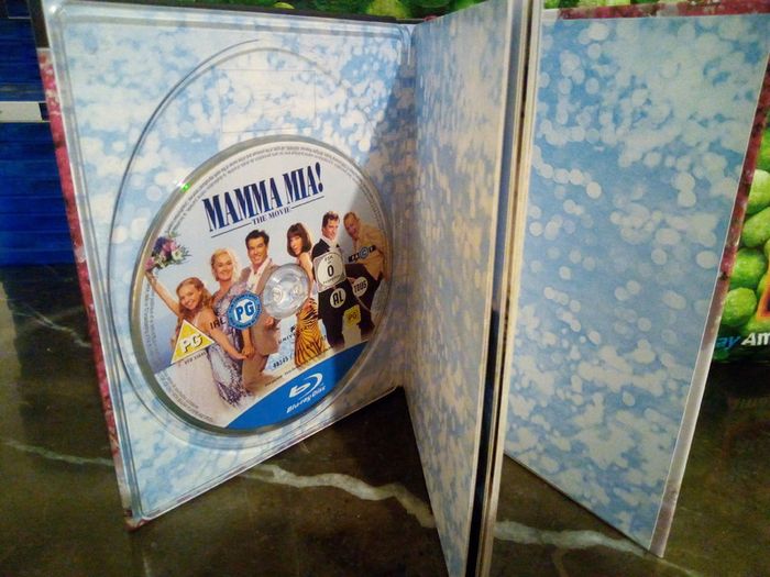 Mamma Mia! Blu-ray Digibook Meryl Streep Abba Musical