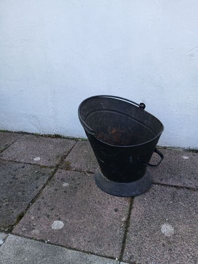 Vintage style coal bucket