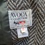 Women's Avoca vintage wool coat winter size 16 Made in Ireland grey Image 5