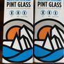 Beer Glasses islands edge Irish stout Set of 2 Image 7
