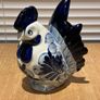 Blue And White Ceramic Cockerel / Rooster Ornament Image 6