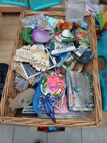 Basket of magnets