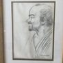 Art - Original Con Campbell , Pencil on Paper. ( Reduced ) Image 3