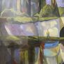 Oil on canvas painting signrd and dated 1988 by Tom MCASSEY is an artist born in the 20th century. Image 3
