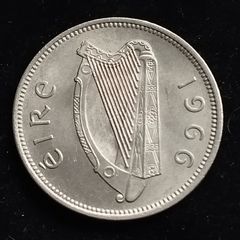 Ireland - 1966 - Shilling - Bull - KM.14a - [336]