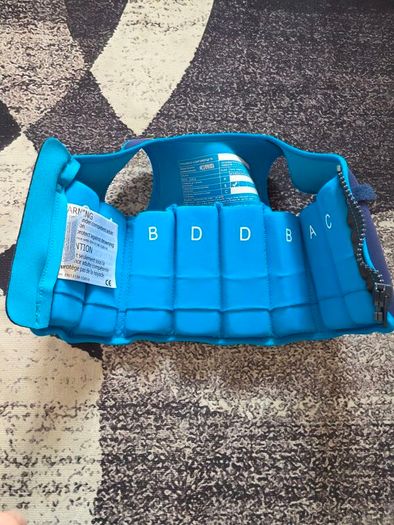 Safety swim jacket