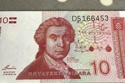 Croatia 10 Dinar Uncirculated Banknote