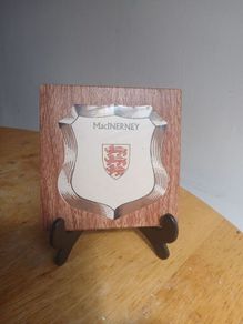 Family Crest Plaque