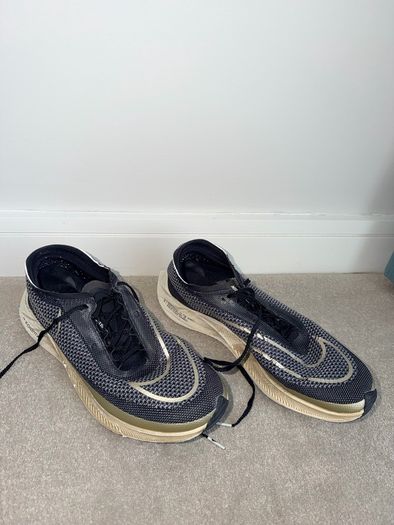 Nike ZoomX Streakfly Men's Road Racing Running Shoes in Black - Size UK 10