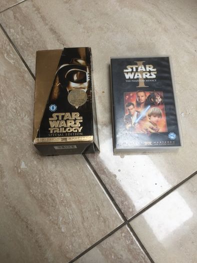 Star Wars Trilogy Special Edition Box Set and Phantom Menace