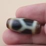 Vintage Chain Link Pattern Himalayan Tibetan Agate Dzi Bead Amulet Image 7