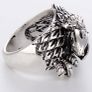 Men's Stainless Steel Eagle Ring Image 2