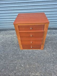 4-Drawer Bedside Locker