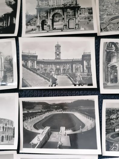 Vintage Roma, Italy Set of Landmark Photos