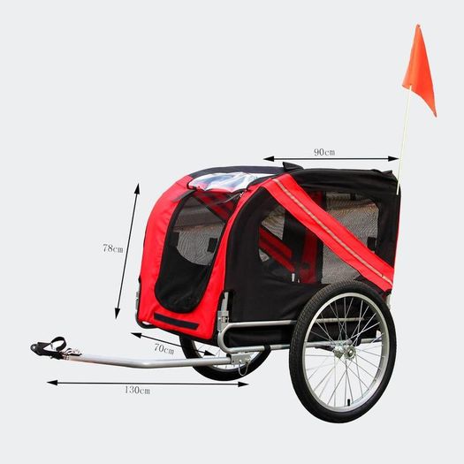 Dog Bicycle Trailer With Fly Screen .. Free Nationwide Delib