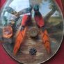 Vintage 3D Frame with Pheasants Image 2