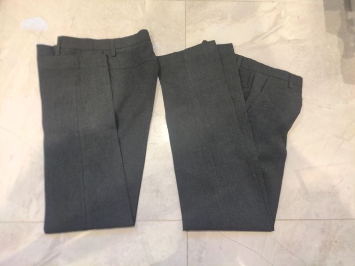 M&S grey school trousers - 2 pairs