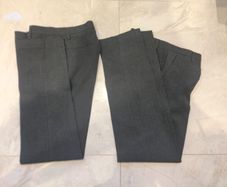M&S grey school trousers - 2 pairs