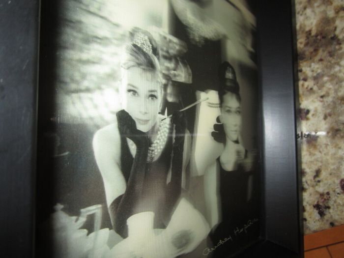 Audrey Hepburn    Lenticular picture