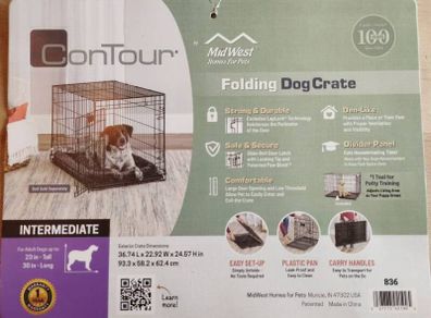Foldable Dog Crate Medium
