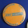 BUTTON BADGES (55mm diameter) - collectible large-size badges from the 1980's and 1990's Image 4