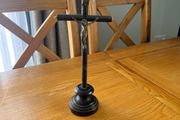 Antique Ebonised Crucifix