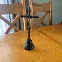 Antique Ebonised Crucifix