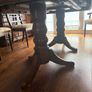 Ashley Furniture Extending Dining Table Solid Wood 6 Chairs Image 2