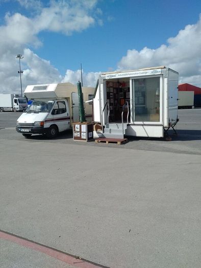 Exibition trailer and fittings