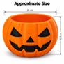 Halloween Pumpkin Sweets Bowl - Jack O Lantern Candy Bowl - 3D Image 4