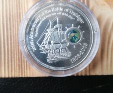 2005 Cook Islands Trafalgar Bicentenary Coin