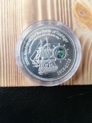 2005 Cook Islands Trafalgar Bicentenary Coin
