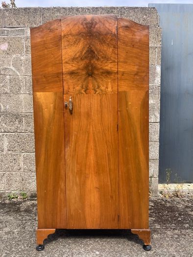 Vintage Wardrobe - Art Deco - Walnut