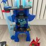 PJ Masks Deluxe Battle HQ Toy Headquarters Playset w/ 4 Action Figures, 5 Car Image 4