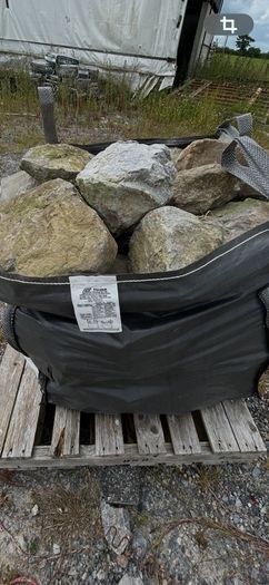 Old salvage building stone