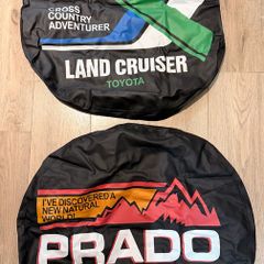 15" Landcruiser Spare wheel cover's