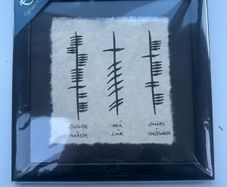 Handmade Gift - Ogham Wish