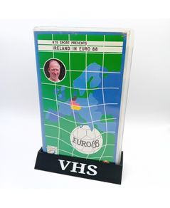 Rte Sport Presents Ireland In Euro 88 Vhs Tape - Rare Retro Football Film