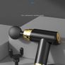 Portable Mini Massage Gun Pistol Facial Massager For Body Neck Deep Tissue Muscle Relaxation Gout Pain Relief Body Massager Image 4