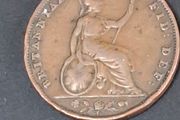 Farthing coins