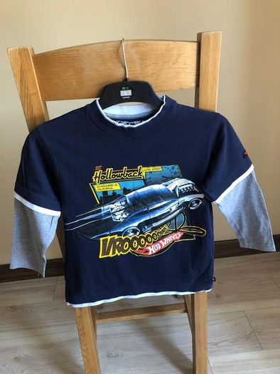 Long sleeve T-shirt for boys, height 128 cm