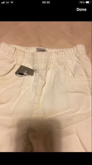 Boys BNWT next trousers 6/9 mths